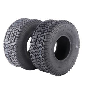 Pneus gazon 15x6.00-6 4PR QM332 (x2)