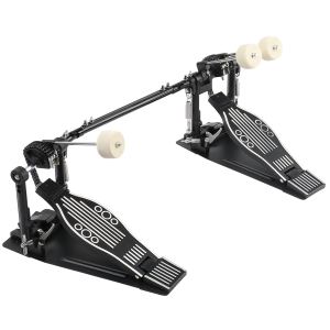 Pédale double grosse caisse tambour, ensemble batterie