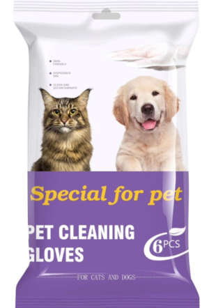 Lingettes nettoyage/désodorisation chien/chat - Noix coco
