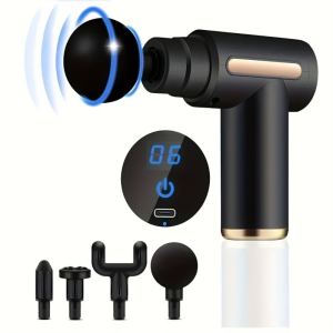 Pistolet massage fascia portable USB rechargeable couleur aléa