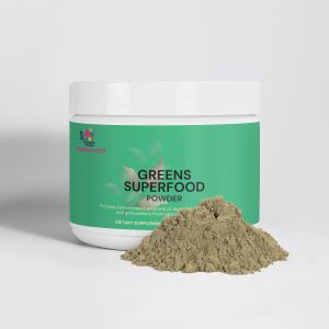 Poudre superaliment verte énergie digestion