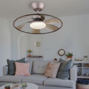 Ventilateur plafond intelligent LED 22" Light Pro