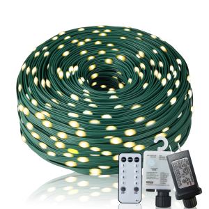 Lampe fil cuir couleur chaude W-100m 1000 ampoule