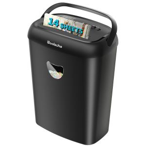 Déchiqueteur 14 feuilles, bac 6,6 gal, niveau P-4