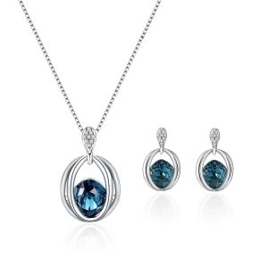 Collier pendentif diamant cristal femme bijou cadeau