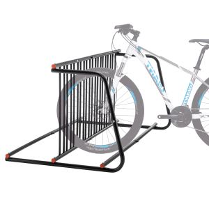 Support vélo 10 places, acier double face, montage facile