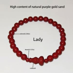 Bracelets cinabre 7 styles 8mm et 6mm