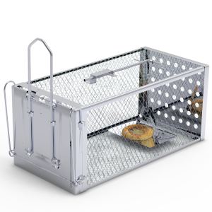 1Pc Piège à rongeurs porte simple humanitaire souris hamster intérieur extérieur