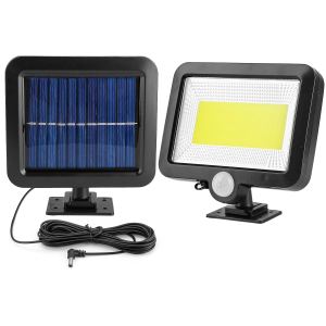 Lumière mur solaire détecteur mouvement étanche IP65