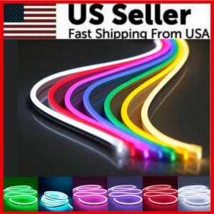 Néon LED flexible 12V 1M 2M tube silicone étanche USA