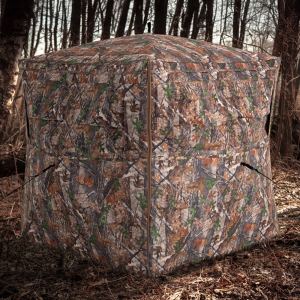 Abri chasse 360° semi-transparent 2-3 personnes