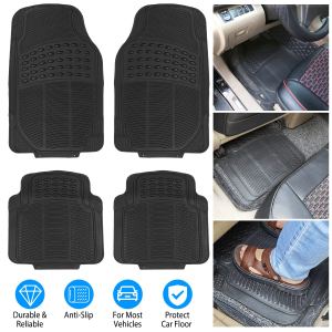 Tapis plancher auto PVC caoutchouc lourd ajustables
