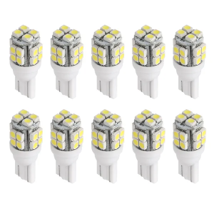 Ampoule LED T10 12V 10pcs dôme intérieur