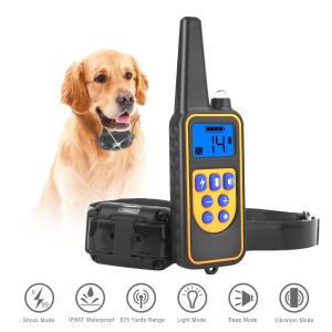 Collier dressage chien télécommande IP67 300mAh 875 verges