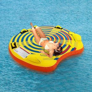 Tube gonflable remorqué 1-2 personnes, connecteur rapide