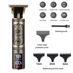 Tondeuse barbe sans fil, rasoir cheveux rechargeable homme