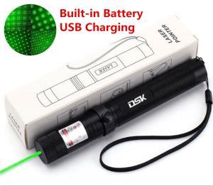 Pointeur laser vert rechargeable USB 532NM 1mw 990 milles