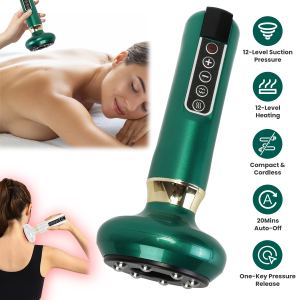 Masseur anti-cellulite 12 modes succion, 12 chaleurs