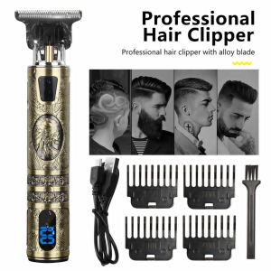 Tondeuse barbe sans fil USB rechargeable kit coiffage