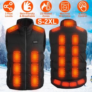 Gilet Chauffant 23 Zones USB Homme Femme