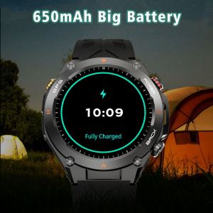 Montre intelligente GPS SENBONO écran 1.45'' altimètre