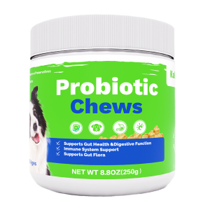 Friandises probiotiques animaux, santé digestive personnalisé