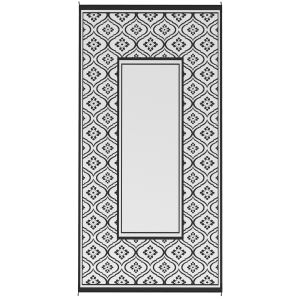 Tapis extérieur réversible 9x18 imperméable sac transport