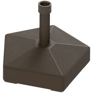 Socle parasol terrasse 42 lbs marron