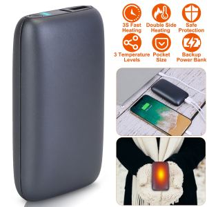 Chaufferettes mains électriques 3 niveaux rechargeables