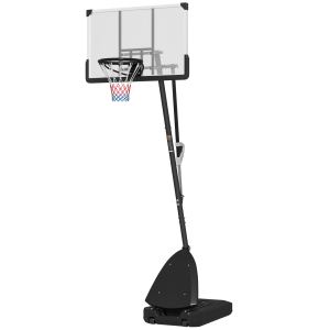 Panier basketball 5-10 pi, système indépendant, panneau 44"