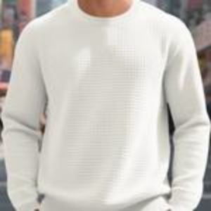 Hoodie jacquard col rond homme femme qualité export