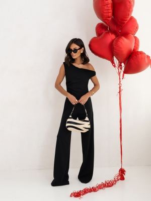 Jumpsuit femme bretelles fines boutons latéraux
