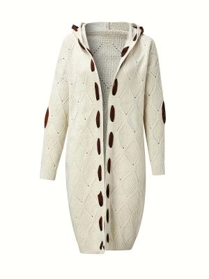 Cardigan rétro femme boutons automne-hiver