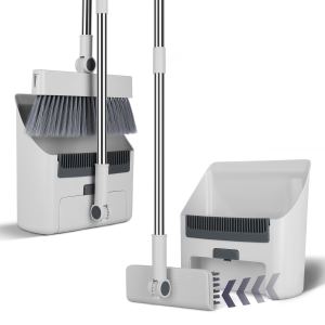 Balai poussière combo 4en1 acier inox garage