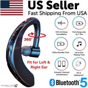Casque Bluetooth 5.0 oreillette conduite suppression bruit