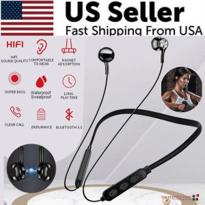 Écouteurs Bluetooth 5.0 étanches sport stéréo sans fil