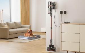 Aspirateur sans fil LED 45kPa, 60 min batterie, poils animaux