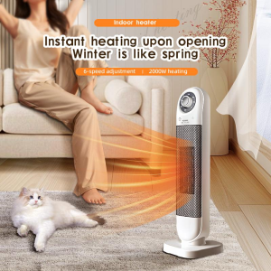 Radiateur 2000W six vitesses ajustable intérieur