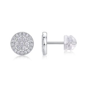 1Conjecture Cosmique - Boucles Moissanite S925 Argent
