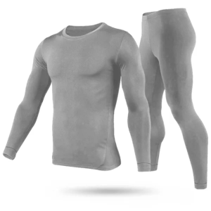 Ensemble sous-vêtements thermiques homme, pantalon long hiver