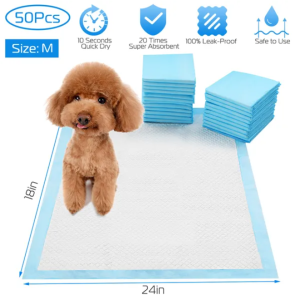 Ensemble 50 tapis d'entraînement pour chiens