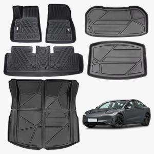 Tapis sol TPE Tesla Model 3 2023-2025 6Pc