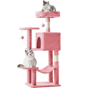 Arbre chat 44 po multi-chats tours sisal hammock naturel