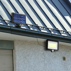 Lumières murales solaires LED capteur mouvement
