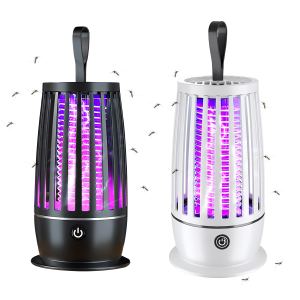 Lampe tue-moustiques rechargeable UV piège intérieur extérieur