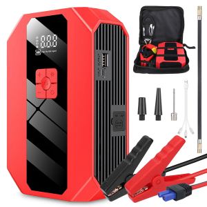 Démarreur voiture compresseur air 1500A 400PSI chargeur