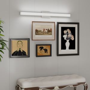 Applique salle bain LED nickel 41po 24W