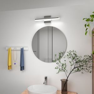 Lumière miroir salle bain 16" LED dimmable 8W 6000K