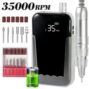 Perceuse ongles électrique 45000 RPM 12 embouts