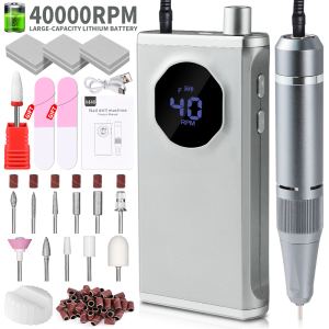 Perceuse Ongles 40000 tr/min Sans Fil